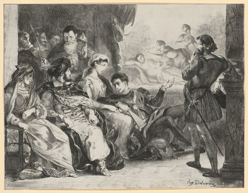 Hamlet Has the Players Perform the Scene of His Father's Poisoning (Act III, Scene II)