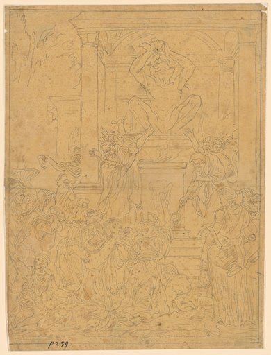 The sacrifice to Baal