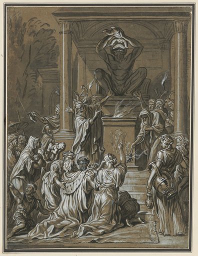 The sacrifice to Baal