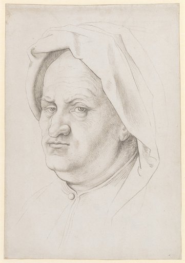 Head of a Beardless Man with a Hood