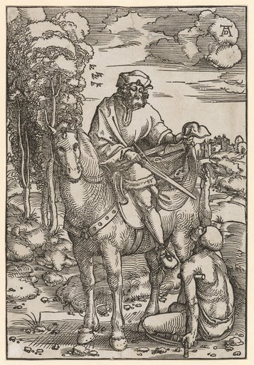Saint Martin with the Beggar