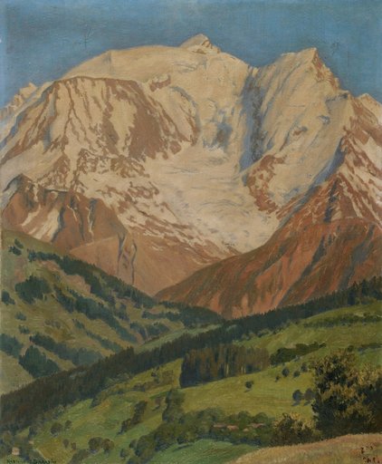 Mont Blanc from Combloux