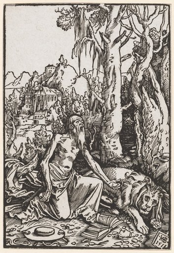 Saint Jerome as a Penitent in the Wilderness