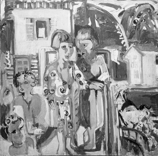 Family on the Balcony