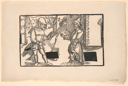 Demea and Micio (Adelphi I,2)