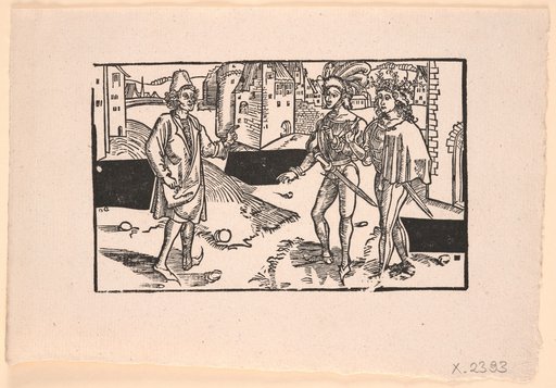 Davus, Pamphilus, and Charinus (Andria V,6)