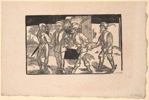 Clitipho, Menedemus, Chremes and Syrus (Heaut. V,2)