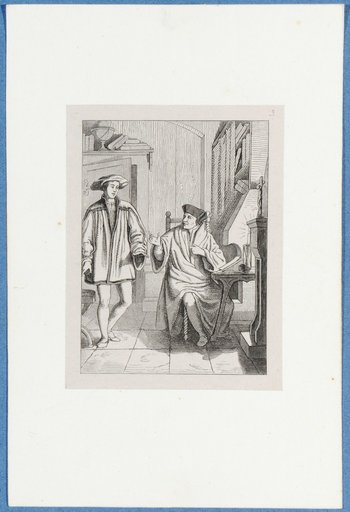 The Desperate Holbein in Erasmus's Room