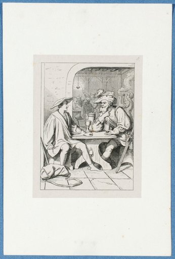 Holbein Meets a Fellow Countryman in an Inn