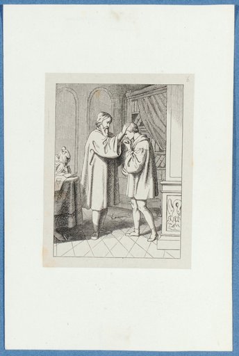 Holbein is Received by Thomas More