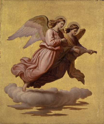 Two Floating Angels