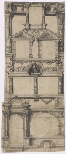 Design for a Facade Painting on the House "Zum Greifenstein" in Basel