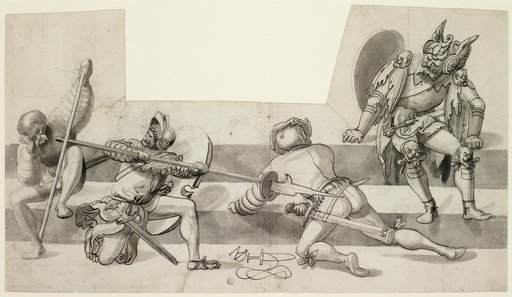 Hermes Waking Three Warriors