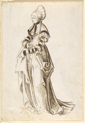 Bürgersfrau mit Haube