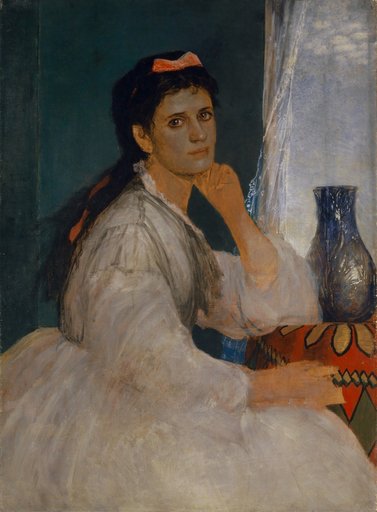 Portrait of Clara Böcklin, the Artist's Eldest Daughter