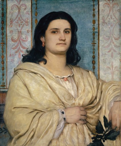 Portrait of Angela Böcklin as Muse