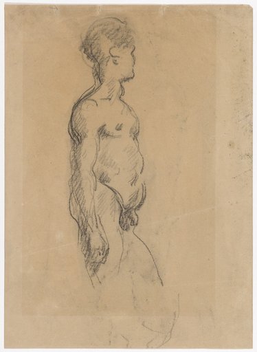 Male Nude, Standing