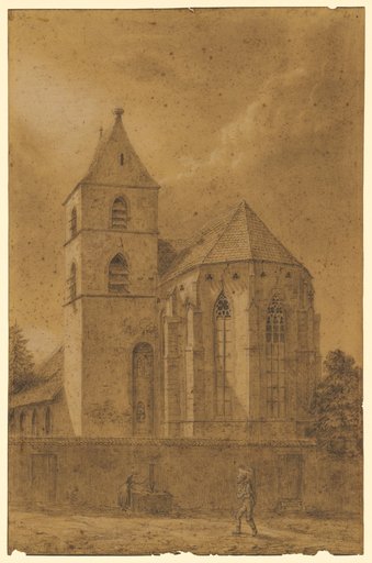St. Alban's Church in Basel from the Southeast