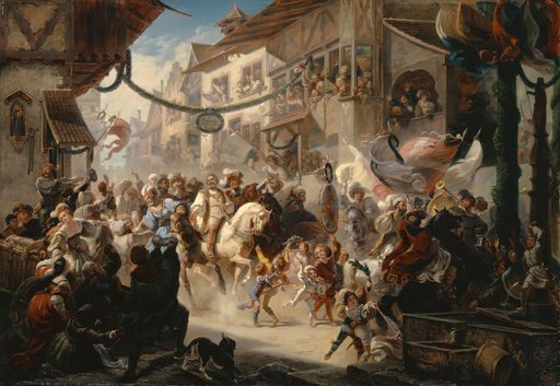 The Arrival of the Swiss Confederation's Envoys in Basel