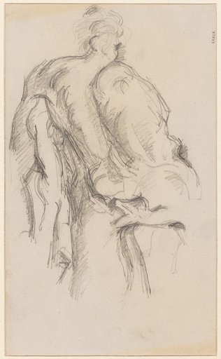Study after Pierre Puget's sculpture "Resting Hercules" (c. 1662)