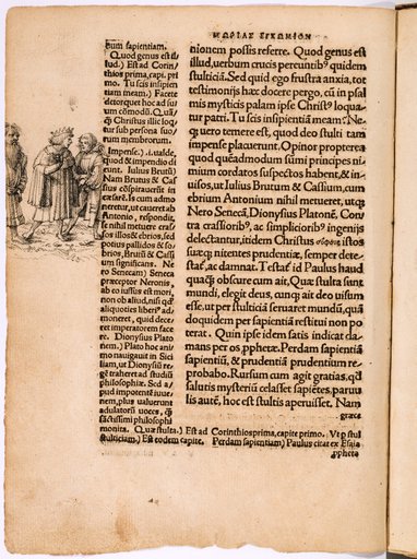 Julius Caesar with Antony and Brutus