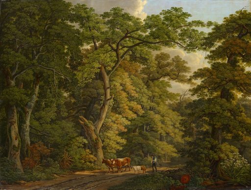Peasant with Livestock in the Basler Hard