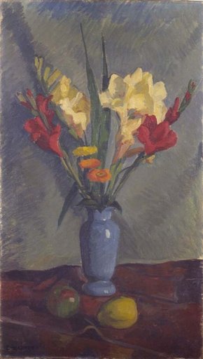 Gladioli in a Vase