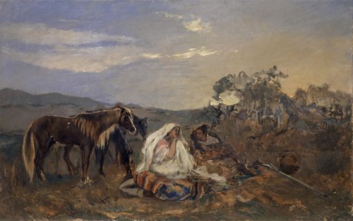 Resting Moorish Couple