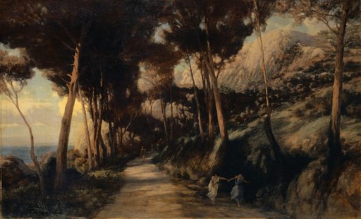 Landscape on Capri, Known as the Way of Tiberius