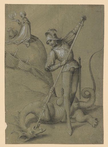 Saint George Fighting the Dragon