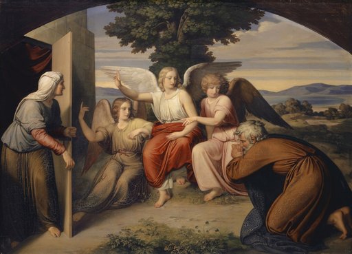 The Angels with Abraham