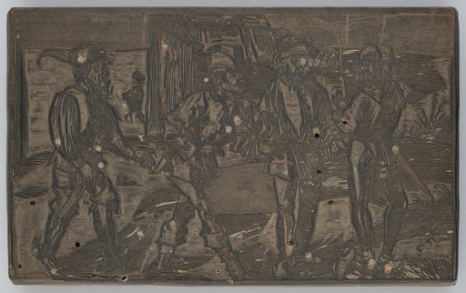Clitipho, Menedemus, Chremes, and Syrus (Heaut. V.2)