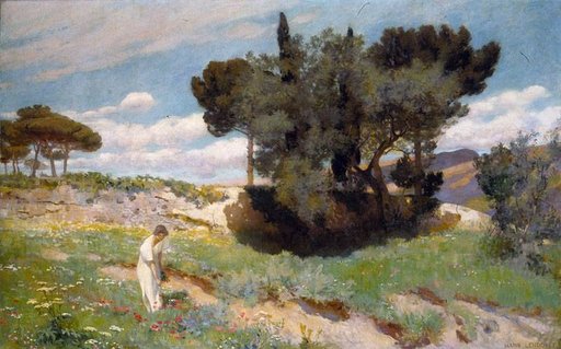 Italian Mountain Landscape