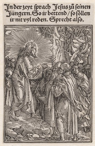 Christ Teaching the Disciples