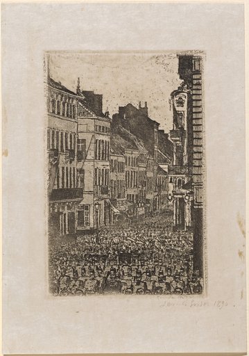 Music on Rue de Flandre, Ostend