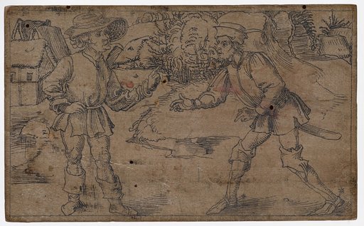 Chremes in Conversation with Syrus on the Street Before the Village (Heaut. III.2)