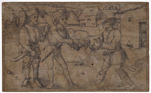 Clitipho Receives a Purse from Chremes in the Company of Syrus (Heaut. IV.7)