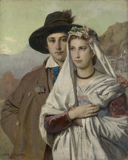 Bridal Couple from the Sabine Mountains