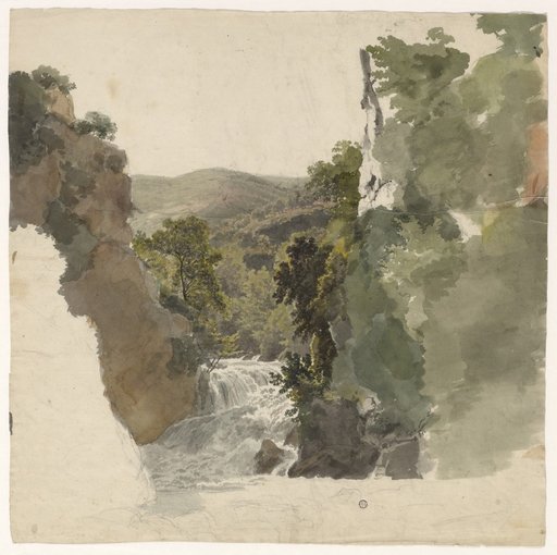 Waterfalls of the Aniene near Tivoli