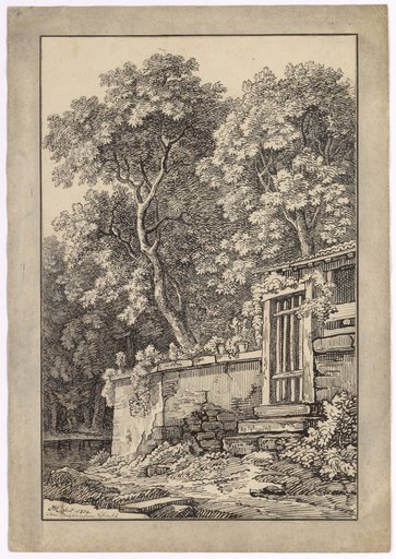 Entrance to a Walled Garden in Ticino
