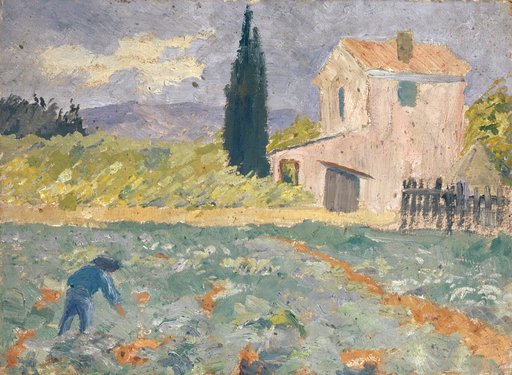 Southern Farmhouse with Field