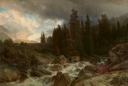 Mountain Landscape (Rosenlaui)
