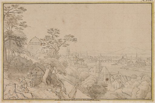 View of Basel from the Area of St. Alban's Gate