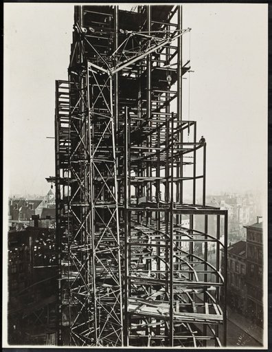 Metal Structure Under Construction