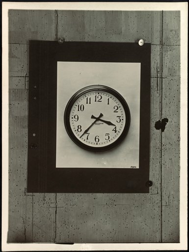 Wall clock "B.L.M. Ericsson, Stockholm"