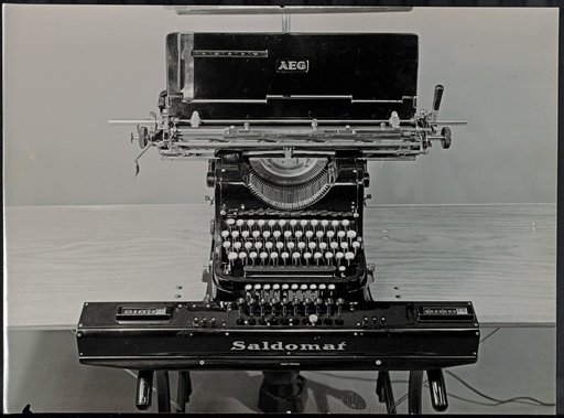 Accounting machine "AEG Saldomat"