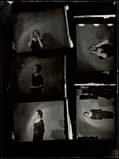 Two women in various poses, advertisements for "Fédération Française de Teinture et Nettoyage"