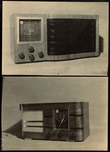Radios with Wooden Cases
