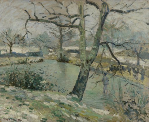 L'Étang de Montfoucault, Winter Effect