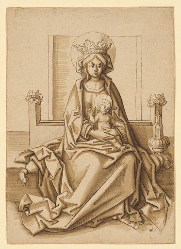 Mary with Child on a Throne